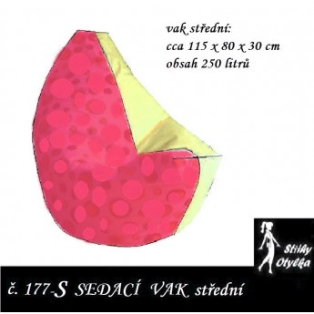 Sedací vak - střední