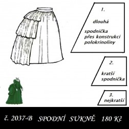 Spodní sukně - Turnýra Polda
