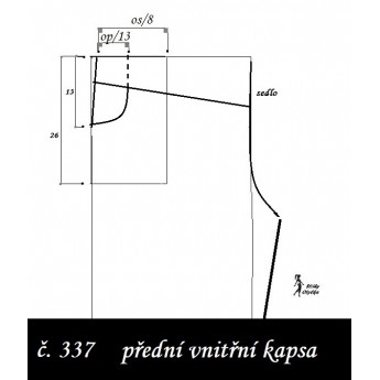 Škola střihu - KALHOTY vel 110 až 135, Xaver